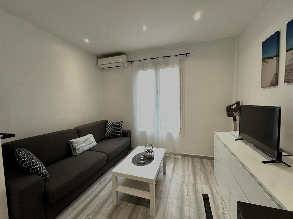 Studio Cosy-2Min Des Plages-Centre Juan Les Pins Antibes 0*,